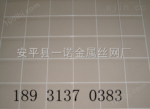 上海喷漆钢丝网 吊顶喷漆钢丝网规格90*90cm 安平县钢丝网厂