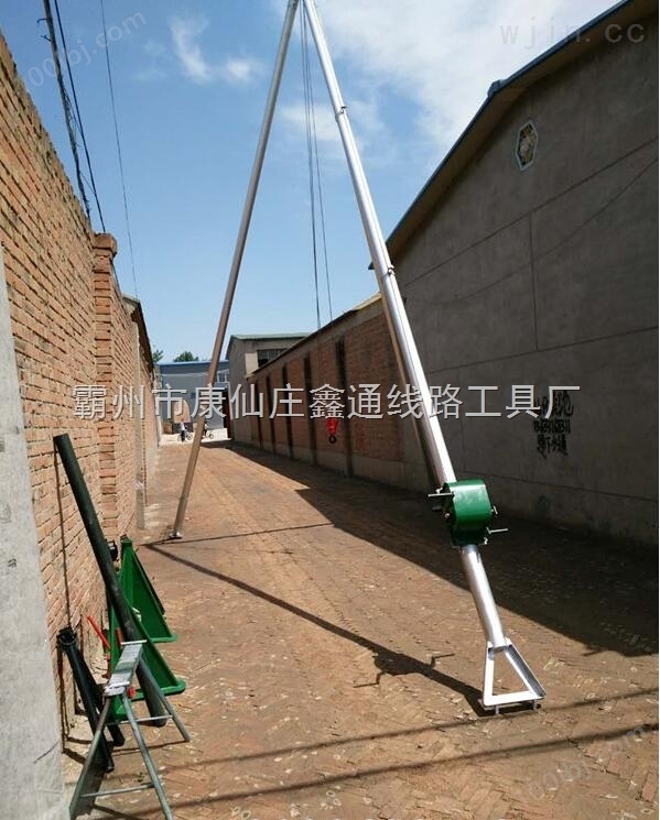 *12米三角立杆机 12米电线杆立杆机 优质12米三脚架立
