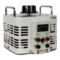 德力西调压器TDGC2-3kVA单相可调式自藕接触式调压器厂家型号规格技术参数说明书
