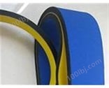 特殊工业皮带输送带片基带加泡绵布贴标机专用皮带